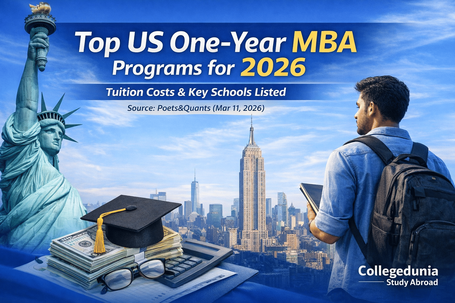 Top 1 year MBA in USA programs