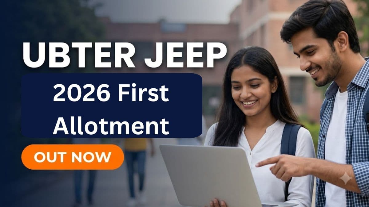 UBTER JEEP 2026 First Allotment Out Reporting Starts June 25