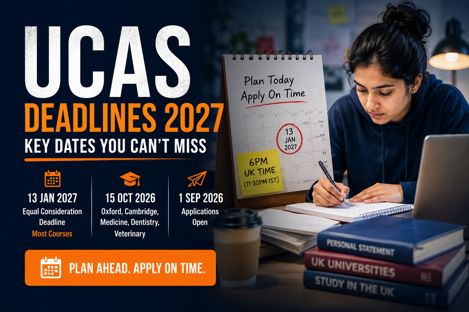 UCAS Deadlines 2027