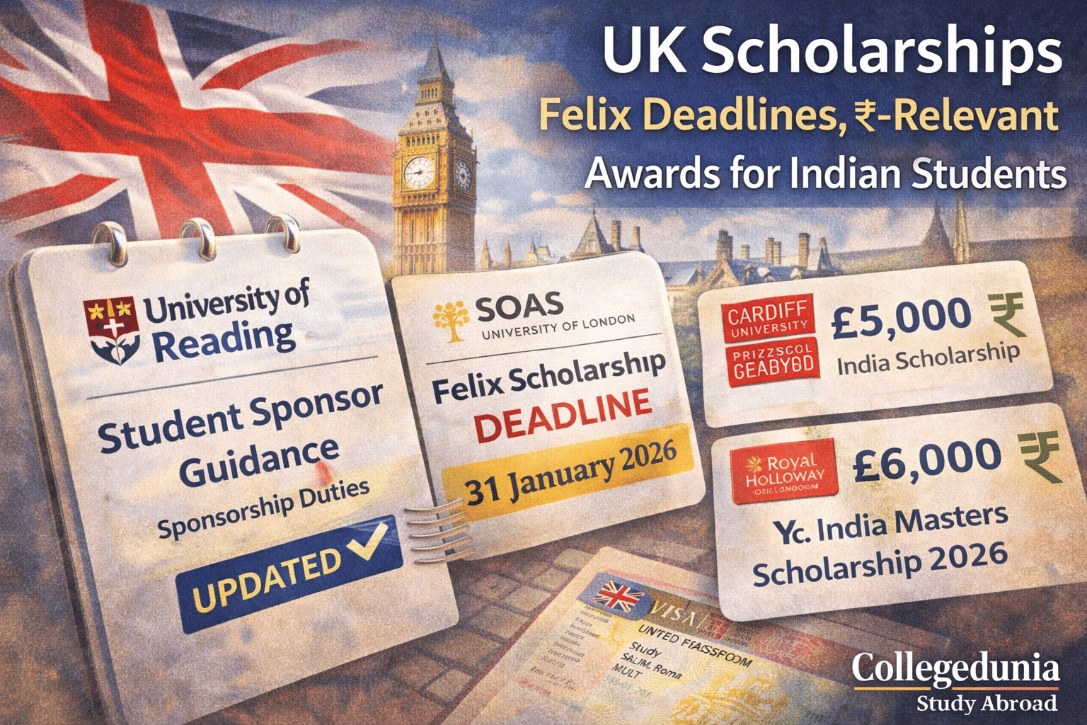 UK Scholarships Deadlines 2026