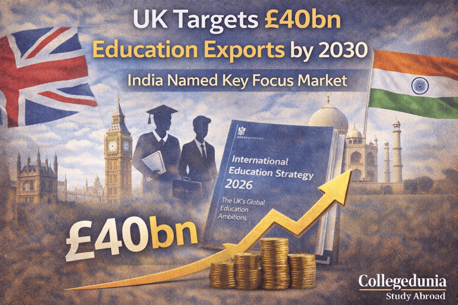 UK targets GBP 40bn education exports by 2030