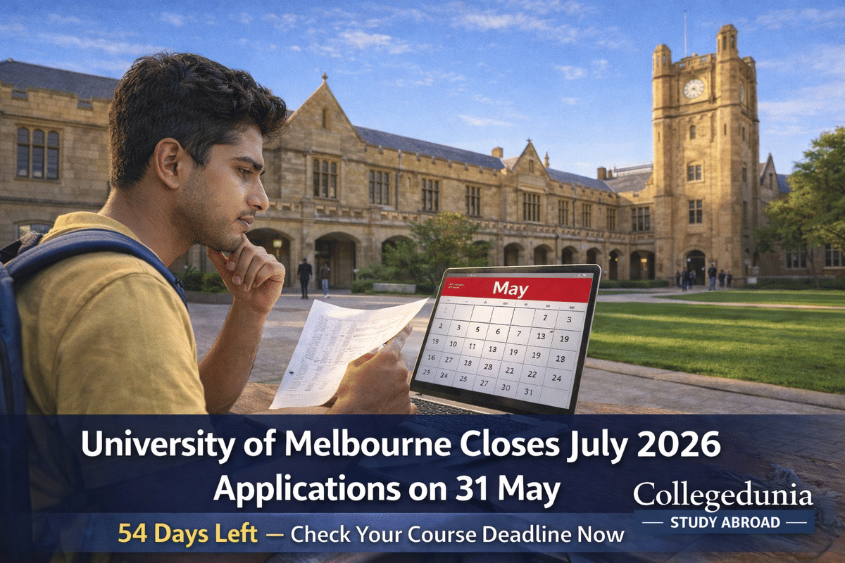 UniMelb Closes July 2026 Applications on 31 May for International Students