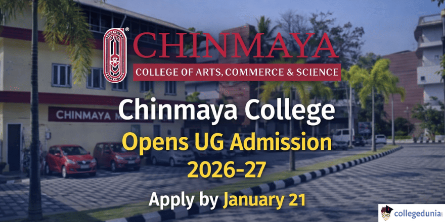 Chinmaya College Opens UG Admission 2026-27