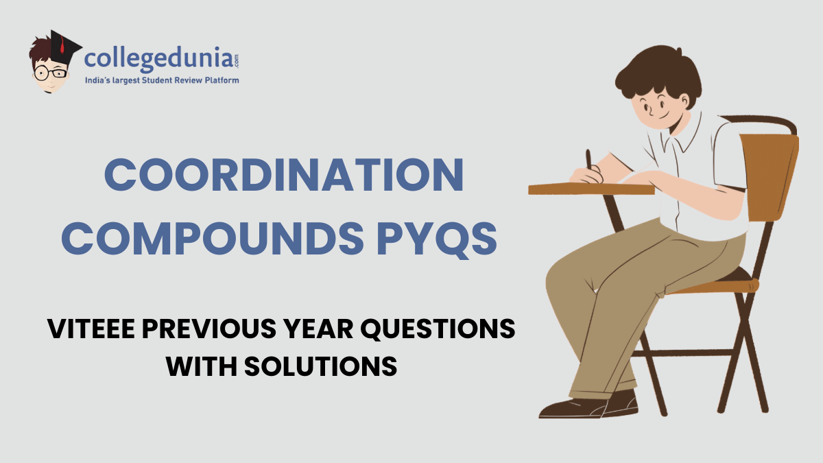 VITEEE PYQs for Coordination Compounds with Solutions