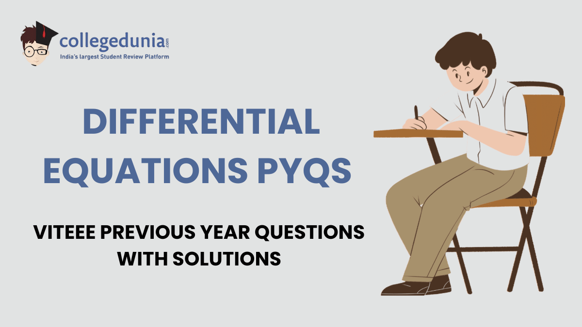 VITEEE PYQs for Differential Equations with Solutions