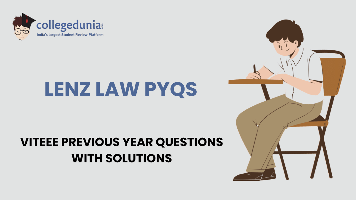 VITEEE PYQs for Lenz Law with Solutions