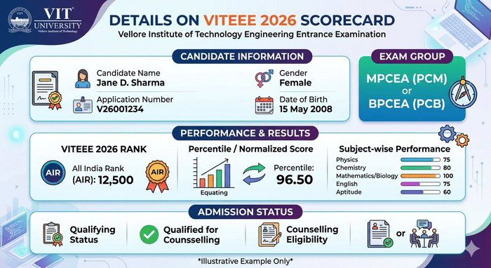 VITEEE scorecard 