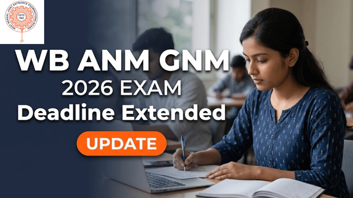 WBJEE ANM GNM 2026
