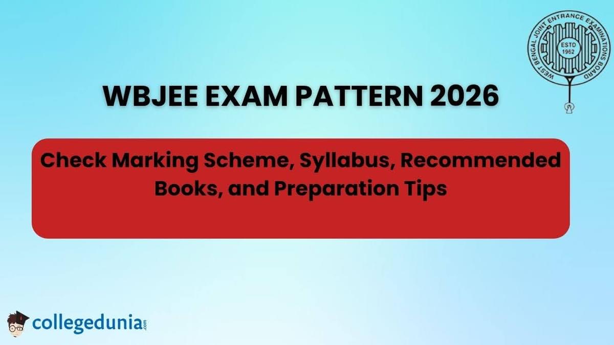 WBJEE Exam Pattern 2026