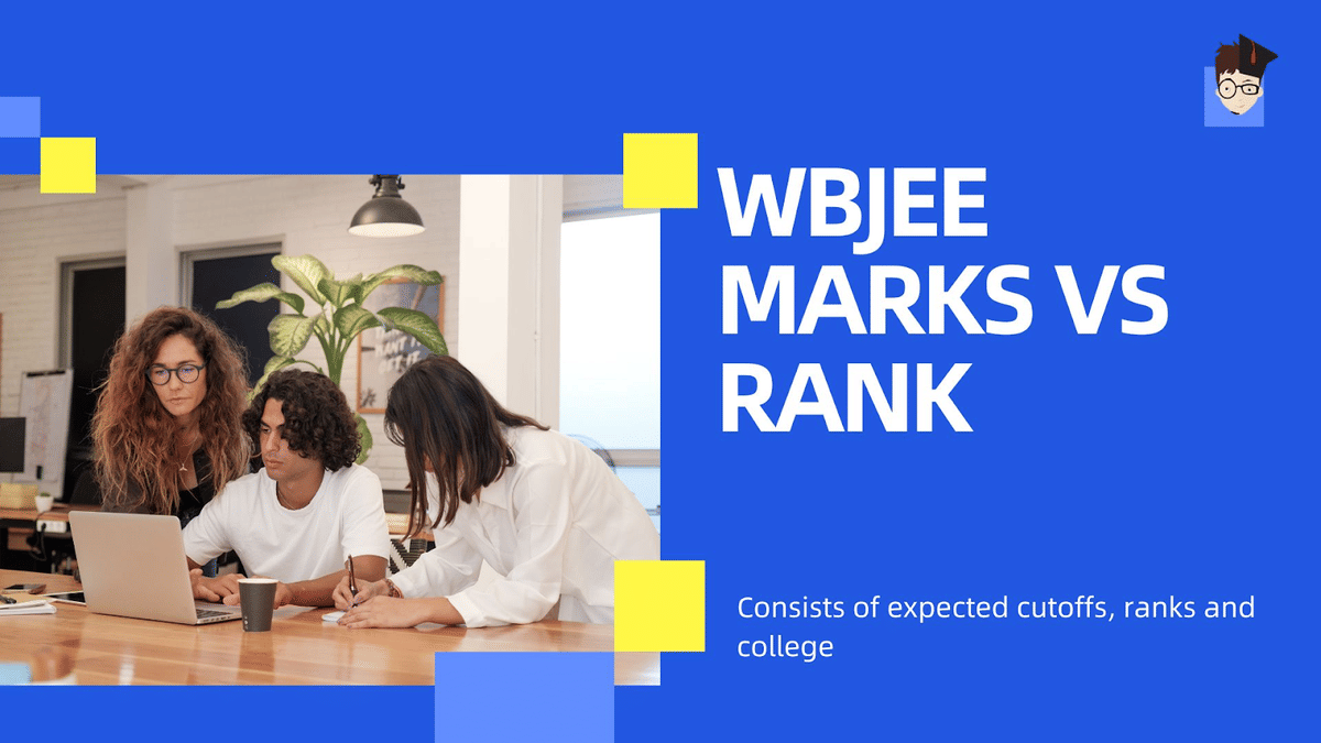 WBJEE Marks v Rank