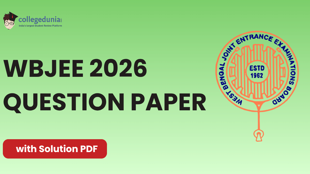 WBJEE Question Paper 2026