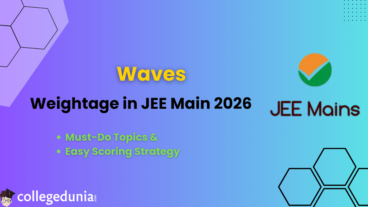 Waves Weightage in JEE Main 2026