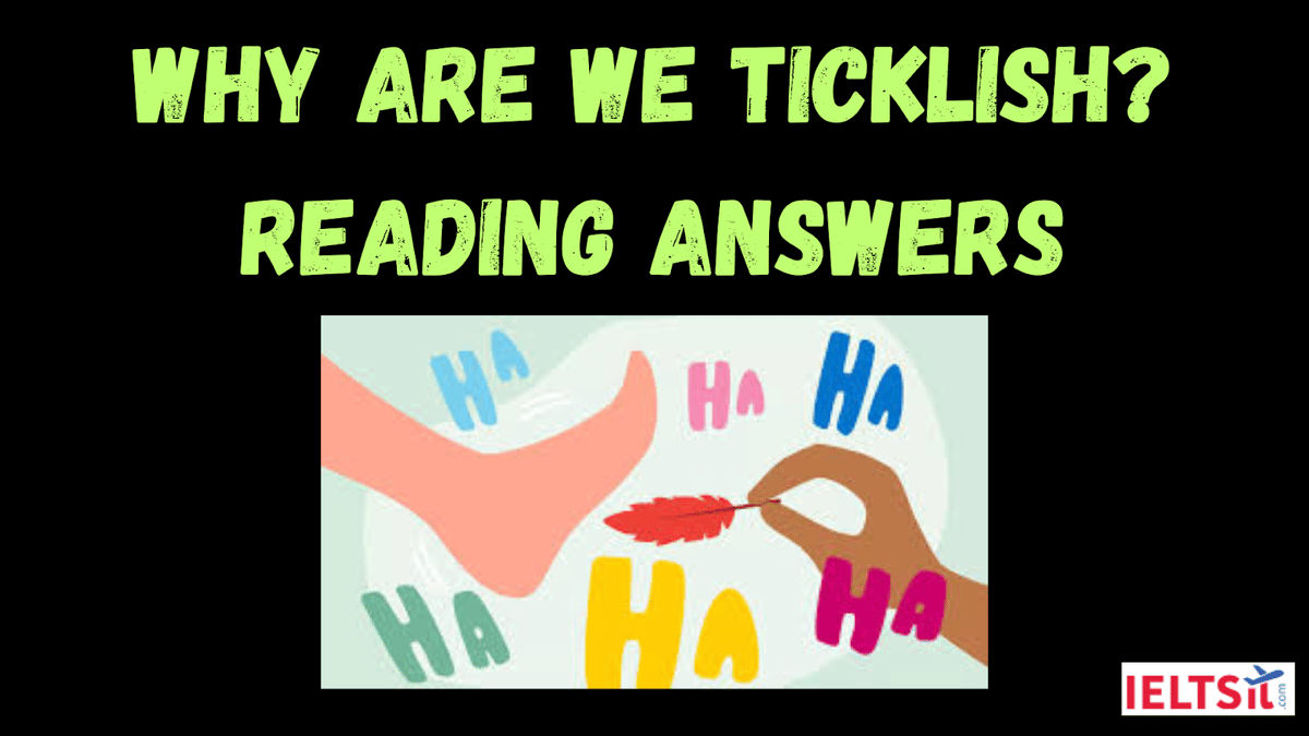 Why are we Ticklish? Reading Answers