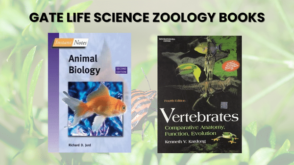 GATE Life Science Syllabus Zoology Books