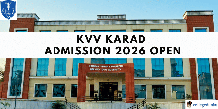 KVV Karad Admission 2026 Open 
