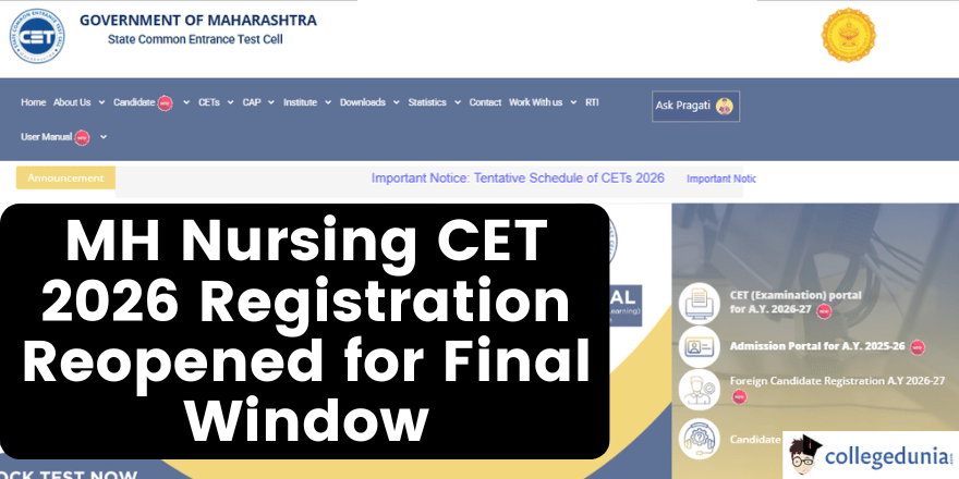 MH Nursing CET 2026