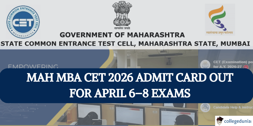 MAH MBA CET 2026 Admit Card Released