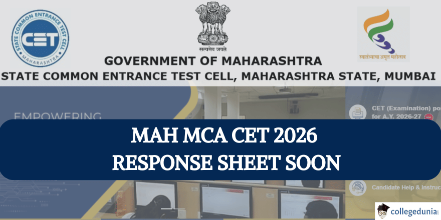  MAH MCA CET 2026 Response Sheet Soon
