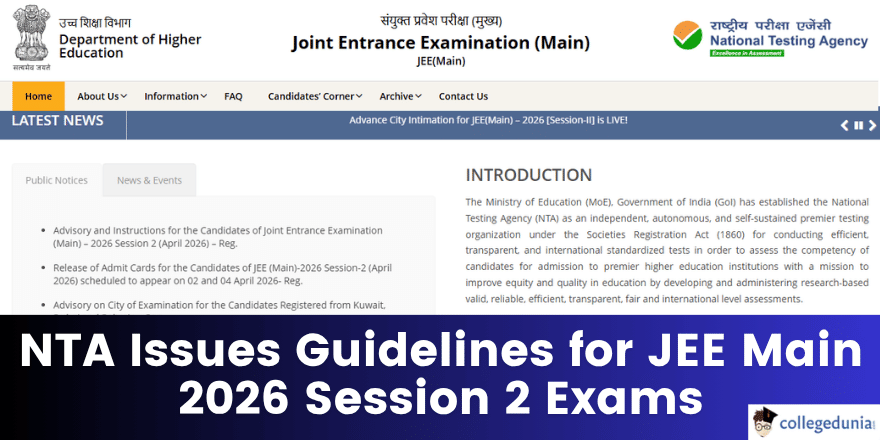 JEE Main 2026 Session 2