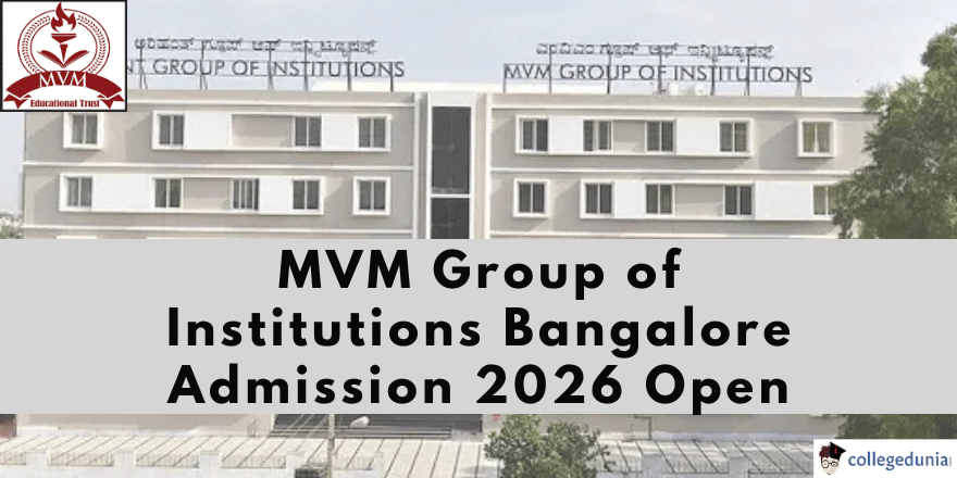 MVM Group of Institutions Bangalore Admission 2026 Open