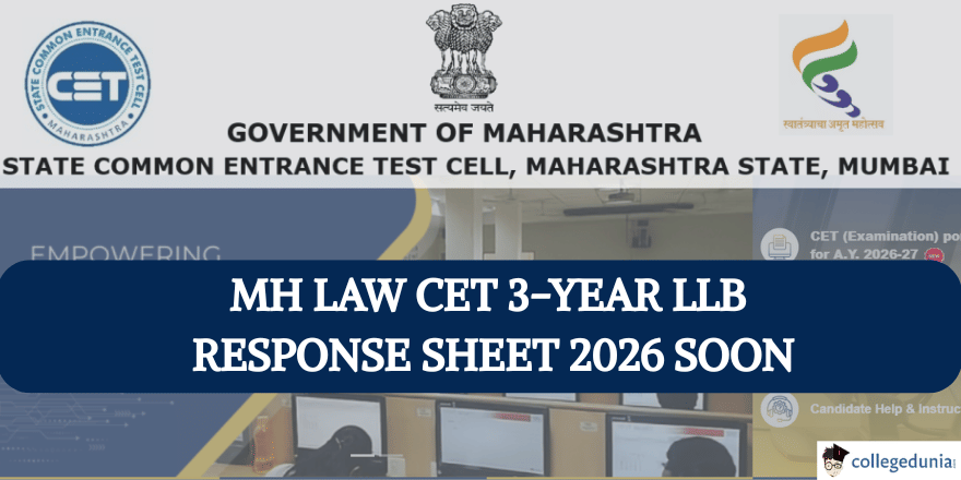 MH Law CET 3-Year LLB Response Sheet 2026 Soon