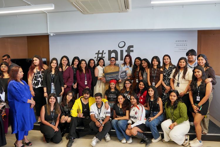 Twinkle Khanna Inspires Students at NIF Global Mumbai Campuses