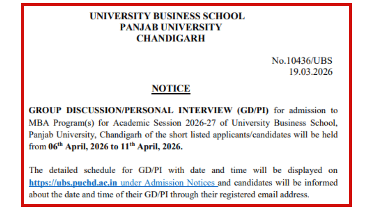 Image Source: @ubs.puchd.ac.in