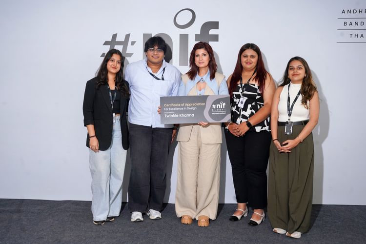Twinkle Khanna Inspires Students at NIF Global Mumbai Campuses