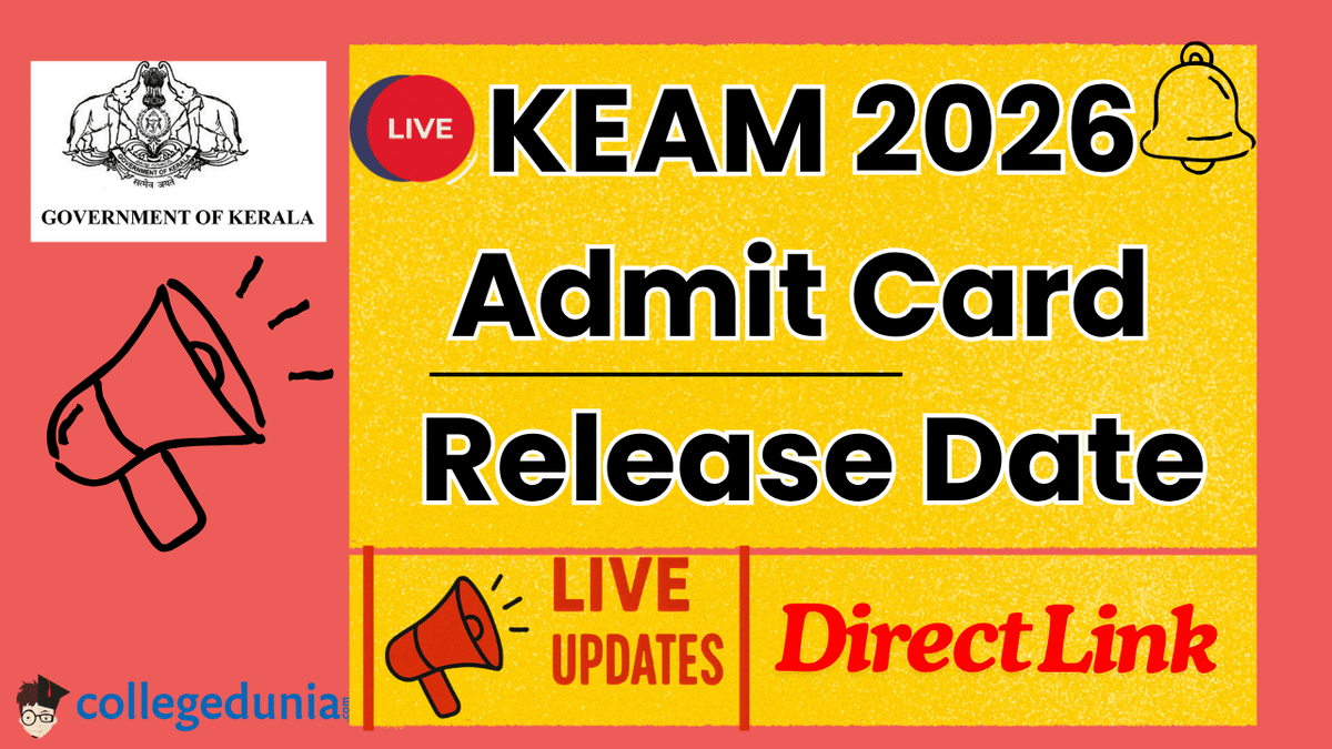 KEAM 2026 Admit Card Release Date