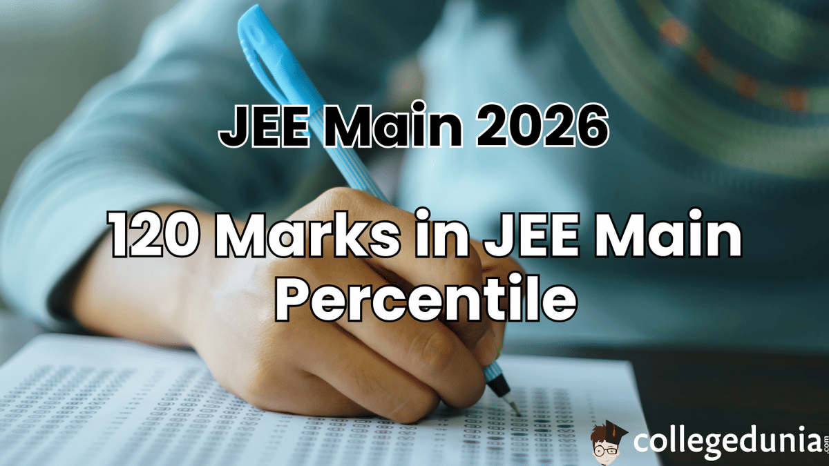 What is 120 Marks in JEE Mains Percentile