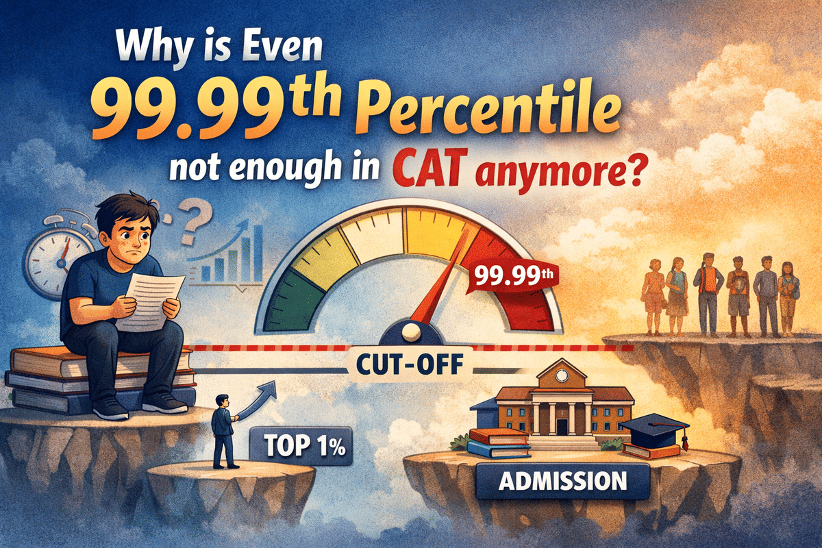 Why is Even 99.99th Percentile not enough in CAT anymore?