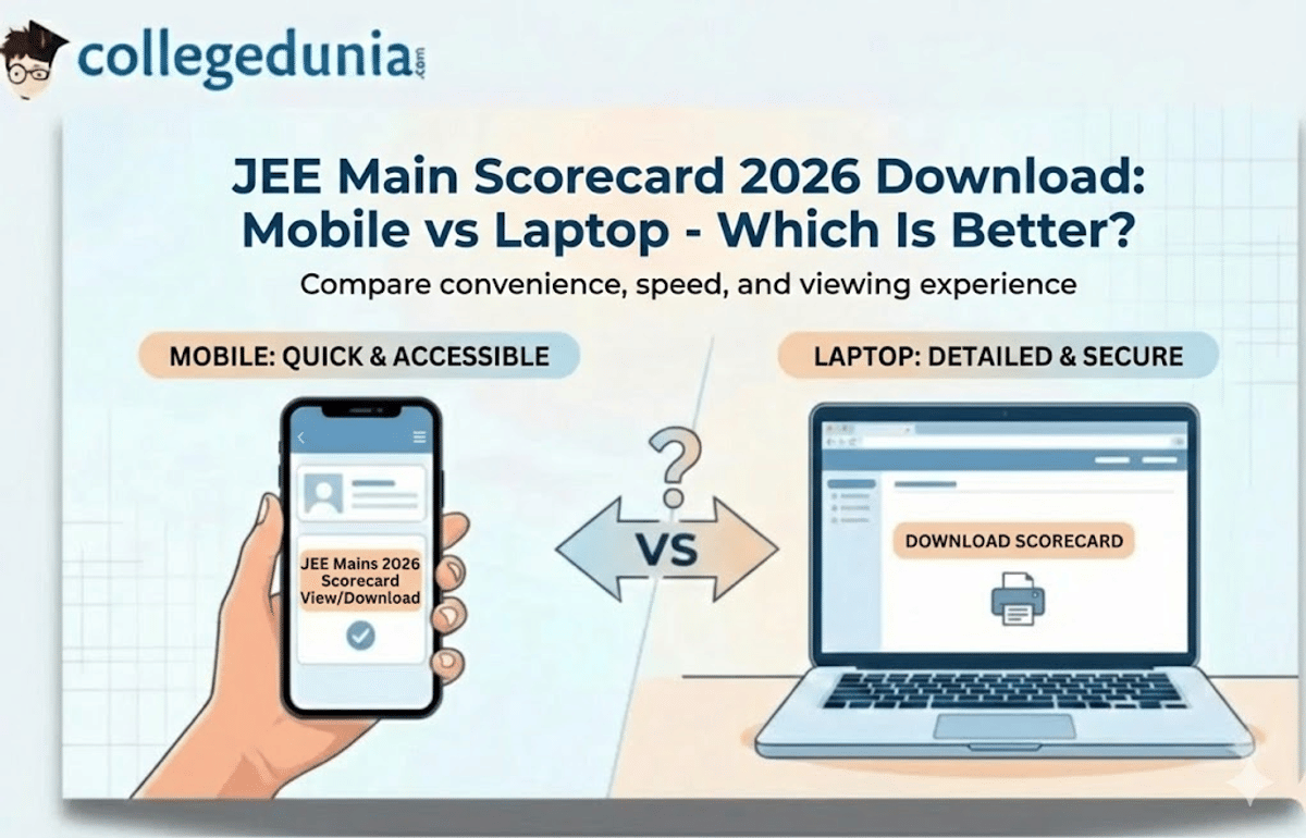 JEE Main Scorecard 2026 Download