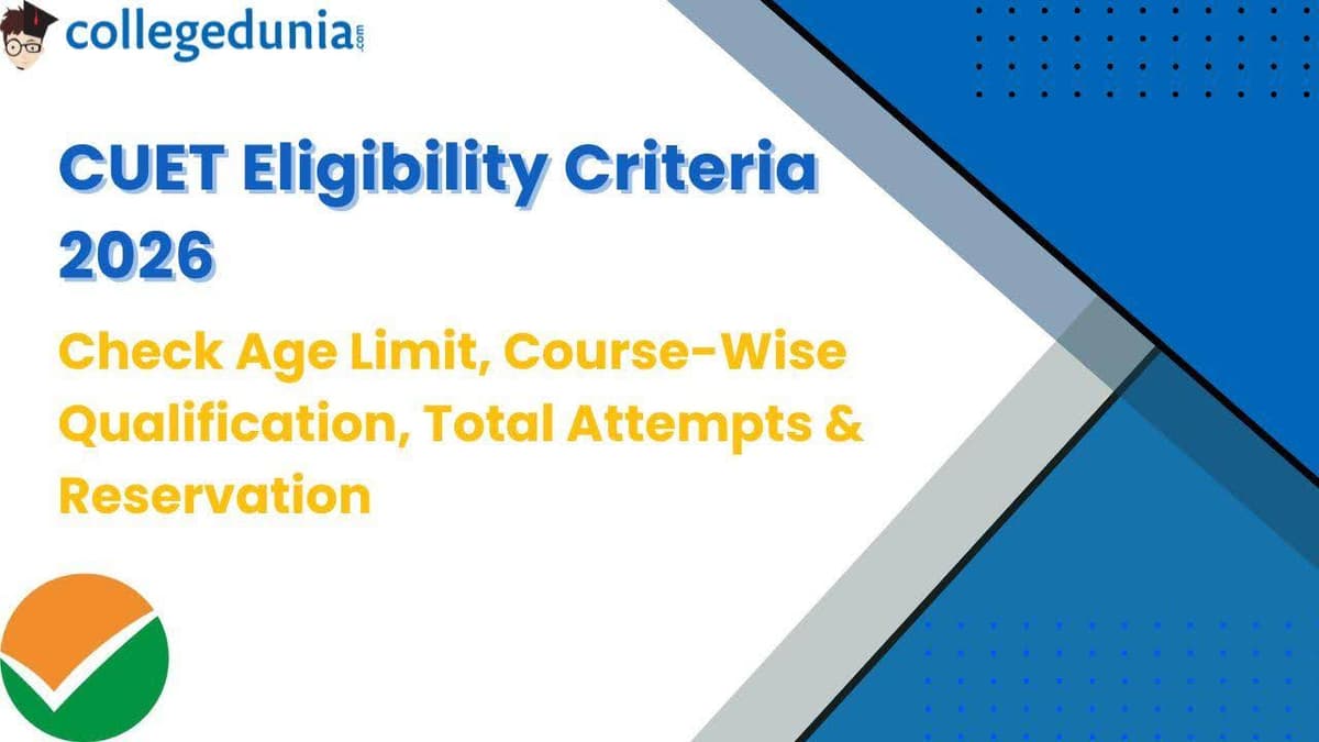 CUET Eligibility Criteria 2026