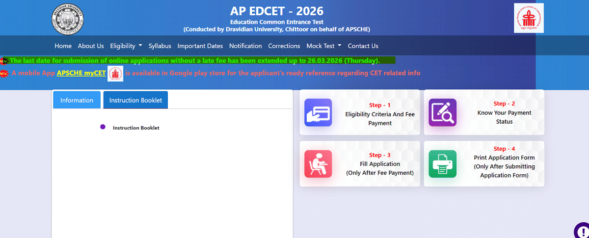 What is AP EdCET Registration 2026