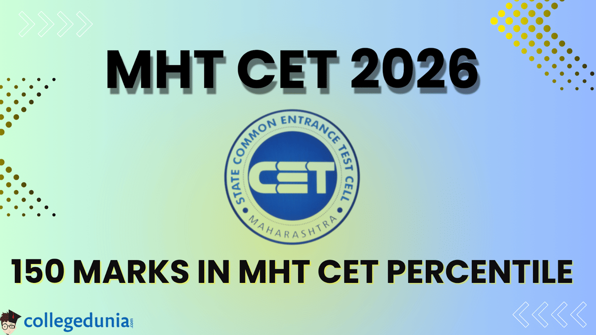 150 marks in MHT CET Percentile