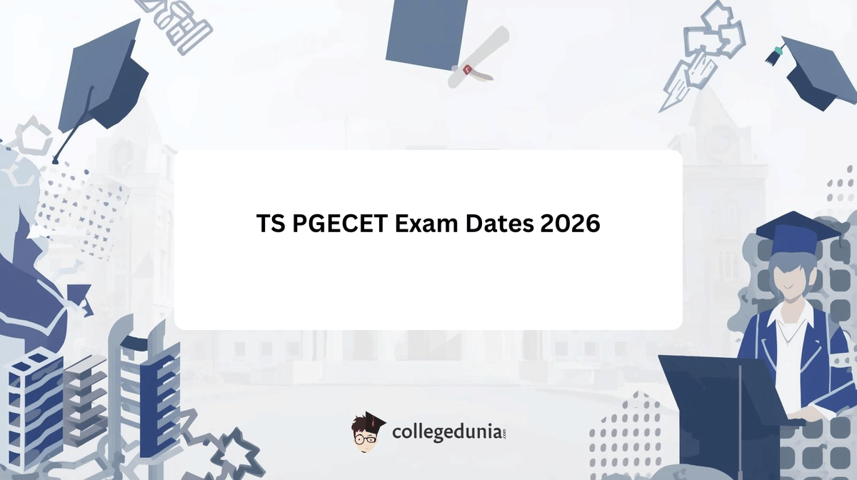 TS PGECET Exam Dates 2026