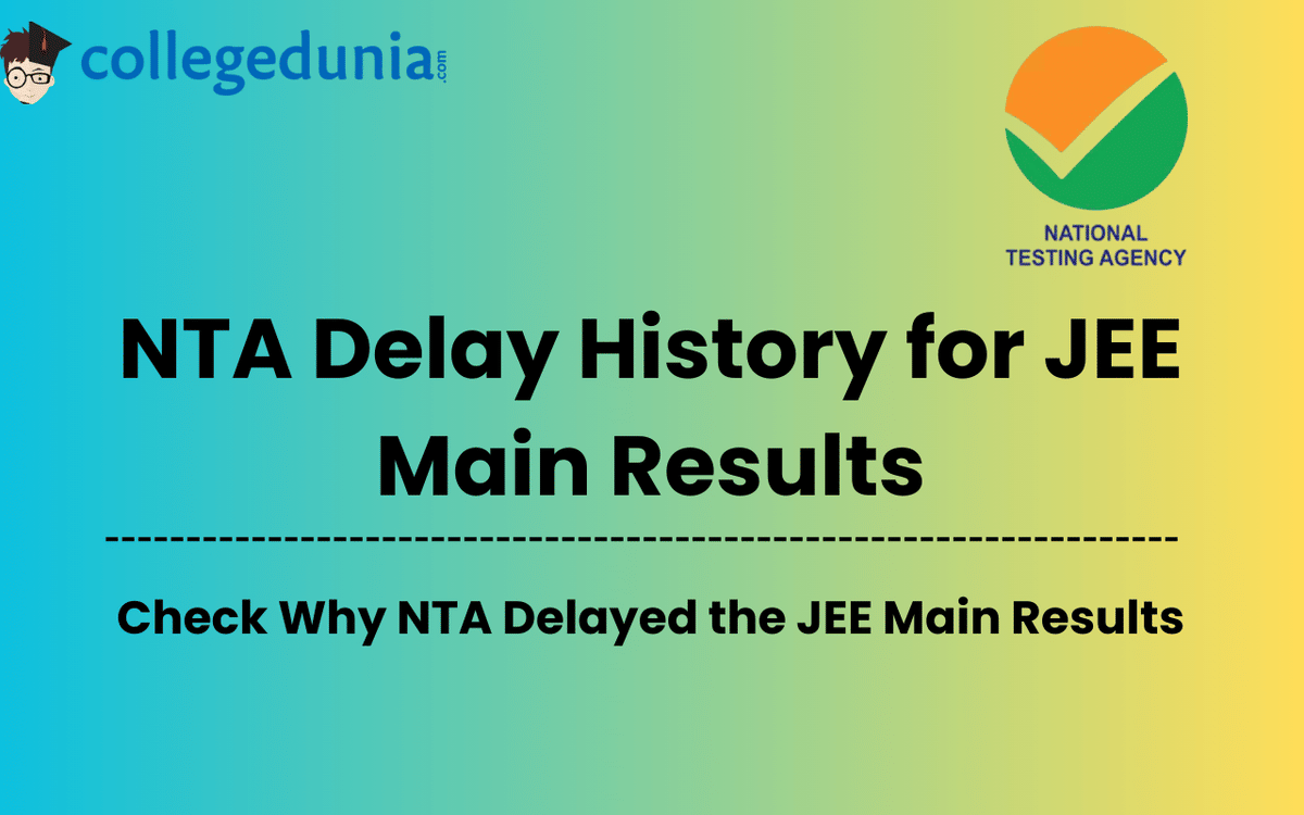 NTA Delay History for JEE Main Results