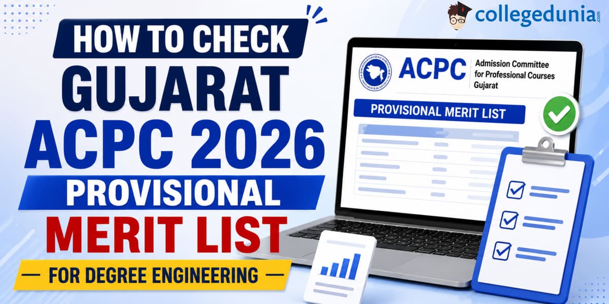 ACPC Engineering Provisional Merit List
