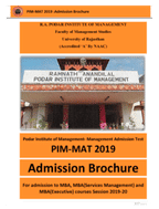 MBA/PGDM - Brochure