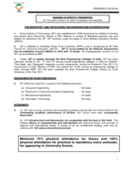 BE/B.Tech - Brochure