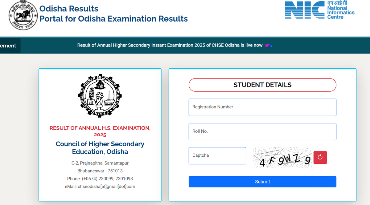 What is Odisha CHSE +2 Result 2026