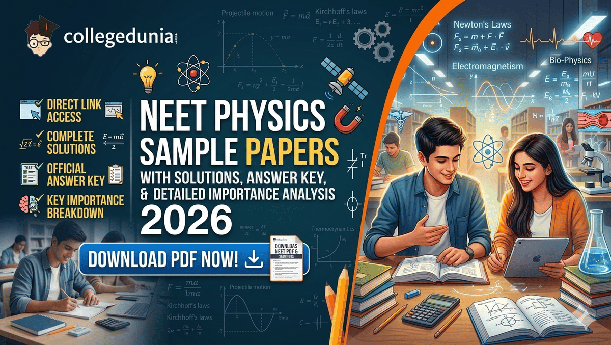 NEET Physics Sample Paper 2026 PDF