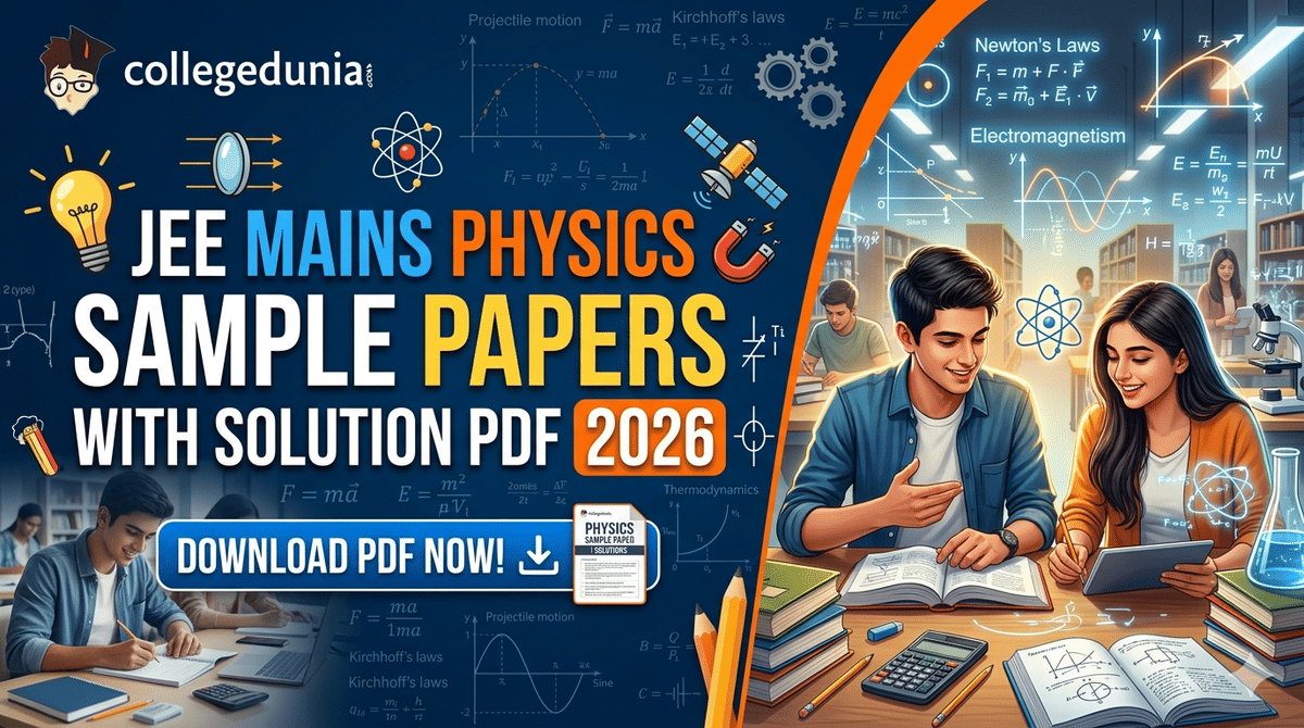 JEE Main Physics Sample Paper 2026 PDF