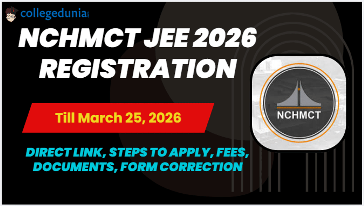 NCHMCT JEE 2026 Registration