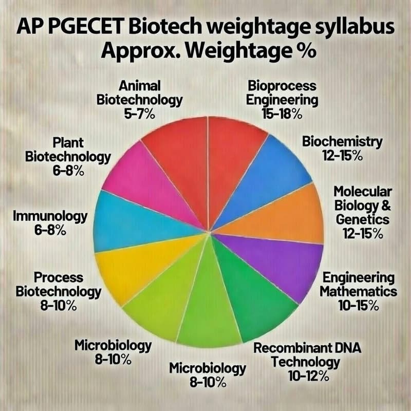 AP PGECET 2026 Syllabus for BioTechnology 
