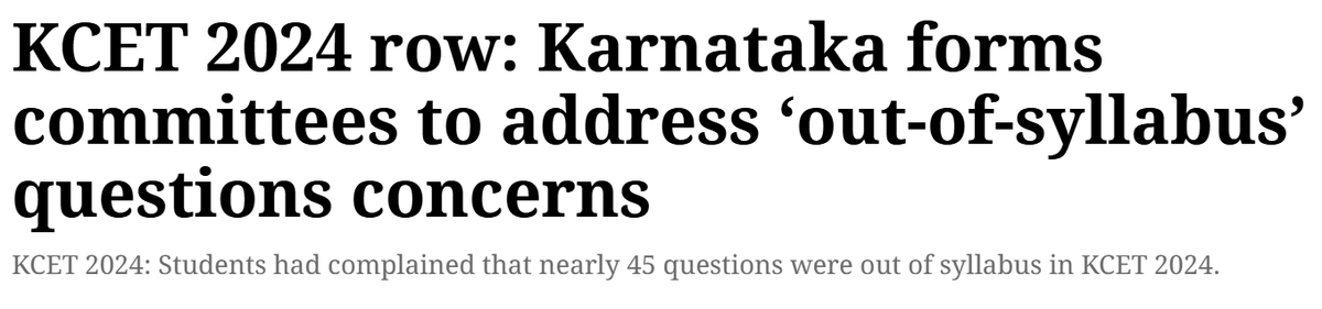 What is KCET 2026 Syllabus