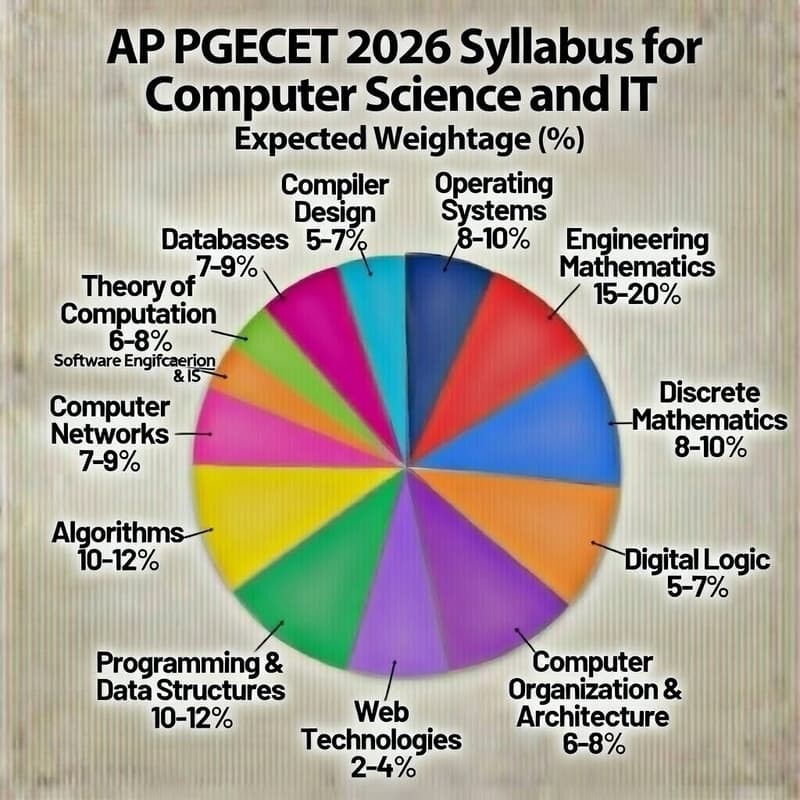 AP PGECET 2026 Syllabus for Computer Science and IT