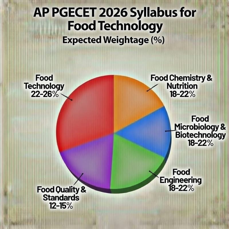 AP PGECET 2026 Syllabus for Food Technology