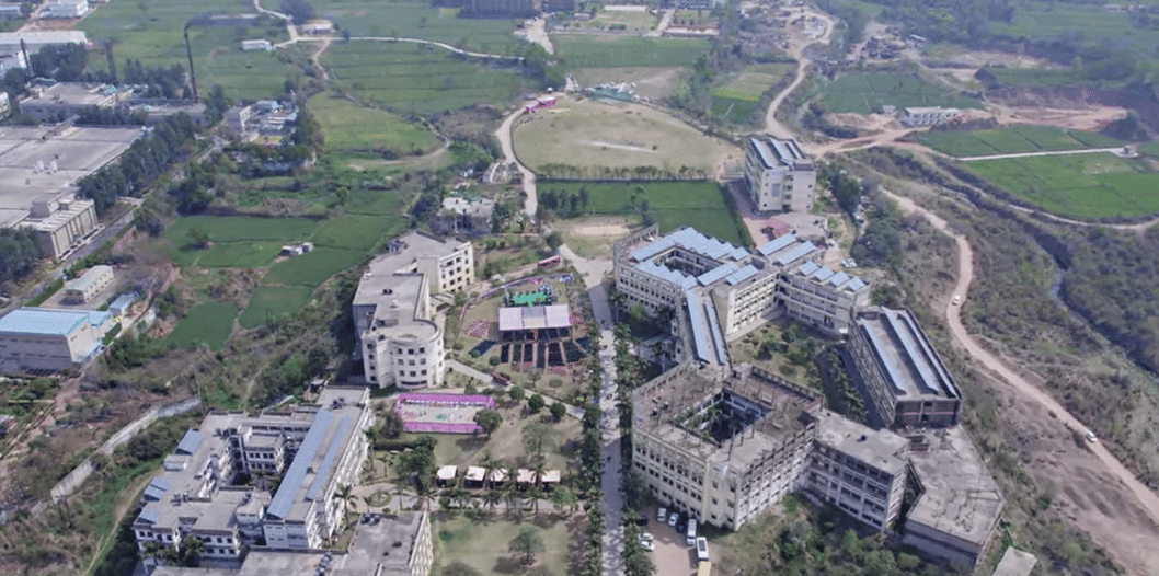 Baddi University Aerial View