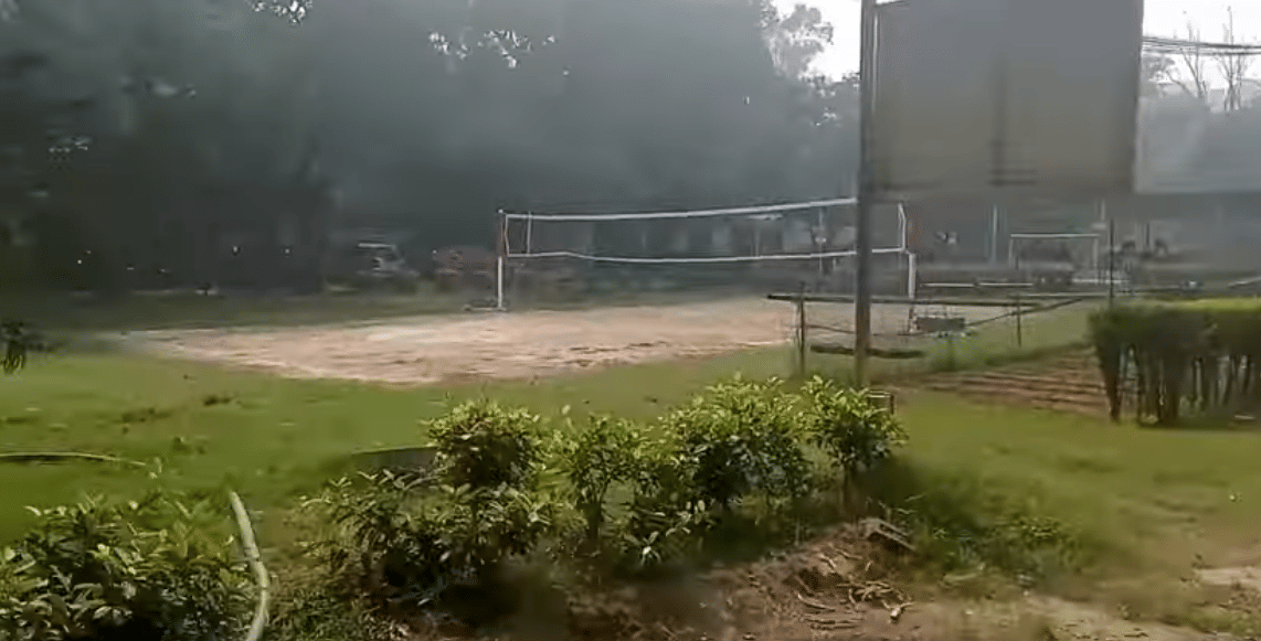 kalindi college badminton court